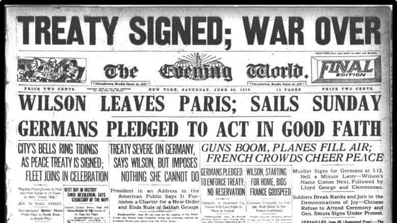 Tough Terms: The Treaty of Versailles 1