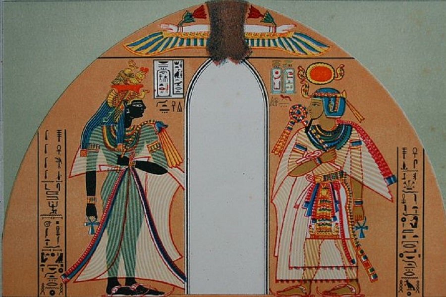 Amenhotep-I-and-his-mother