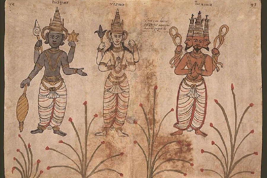 Brahma-Vishnu-and-Shiva-hindu gods