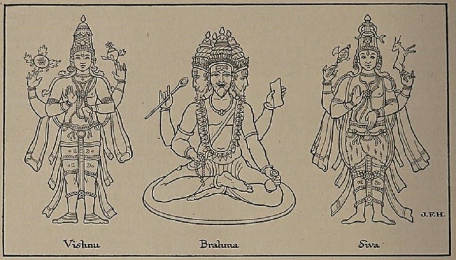 Vishnu-Brahma-Siva