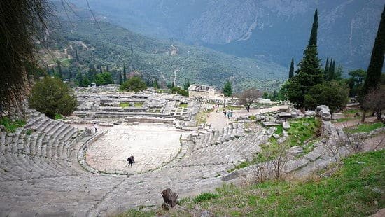 Ancient Delfos, Greece