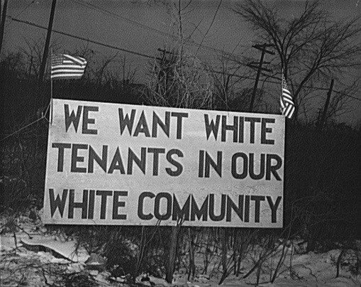 White-tenants only