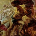 Hecatoncheires and titanomachy