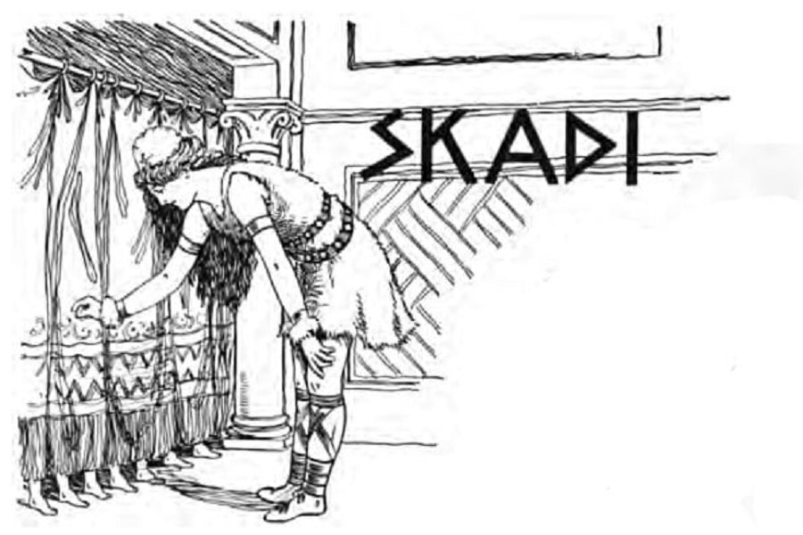 Skadi choosing her husband