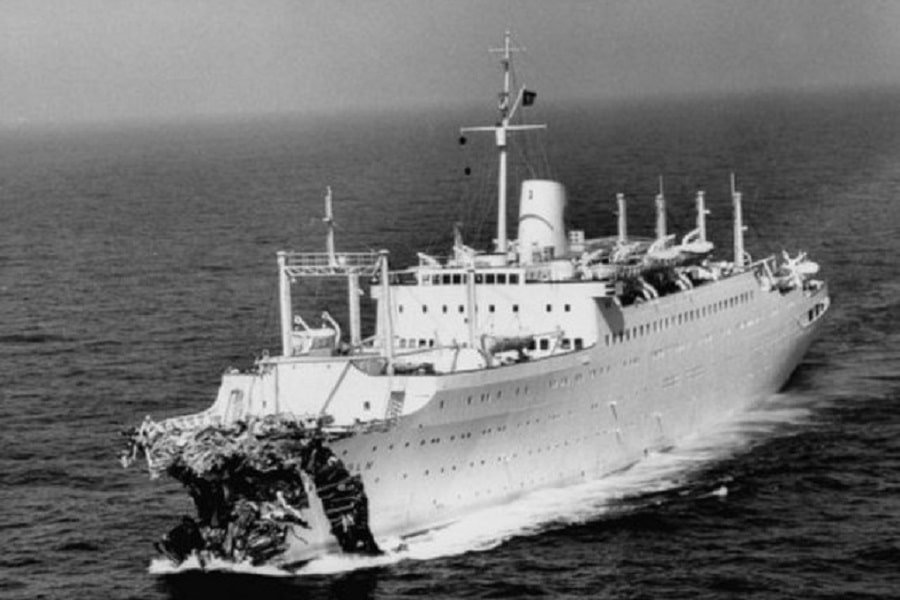 Pin on Andrea Doria wreck