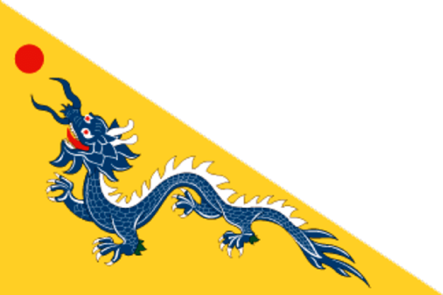 Flag of the Qing dynasty