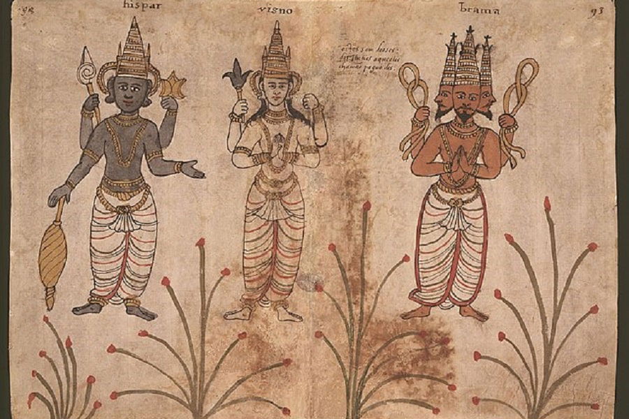 brahman hindu drawing