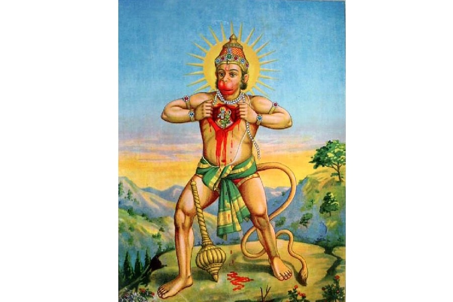 What are the different directions of different Hindu gods to