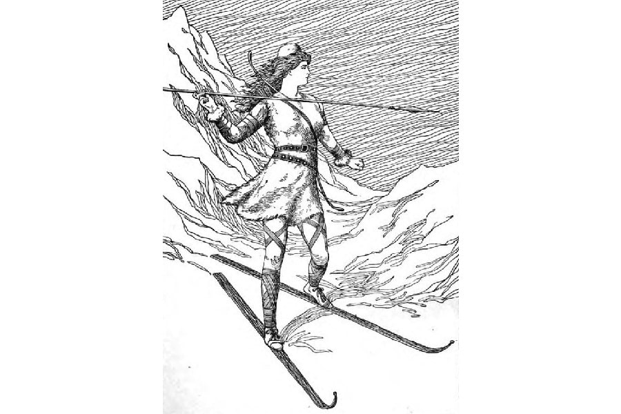 Skadi-and-skis