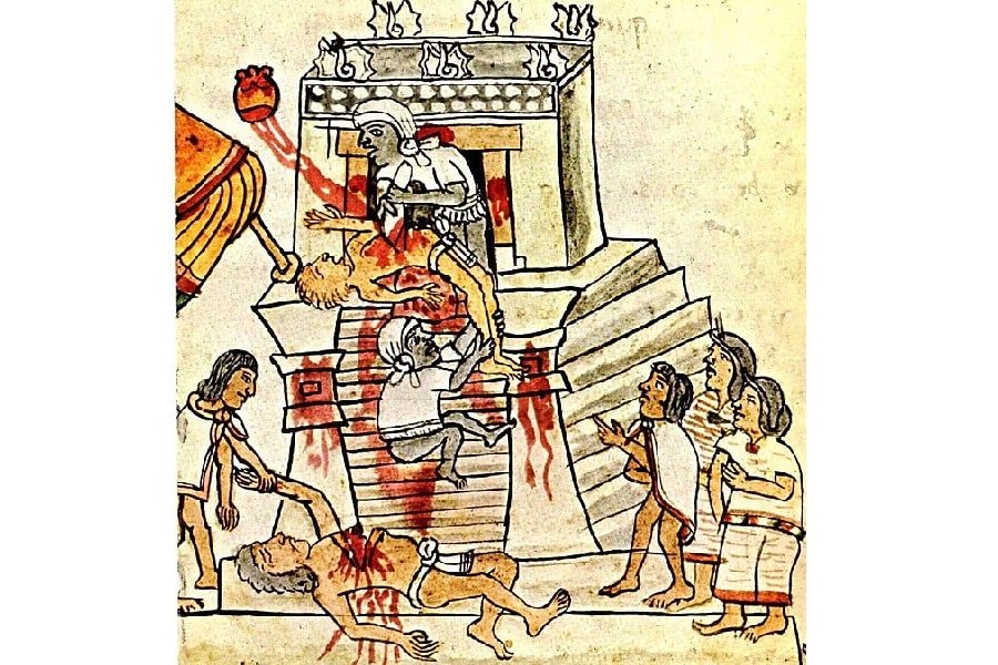 aztec sacrifices