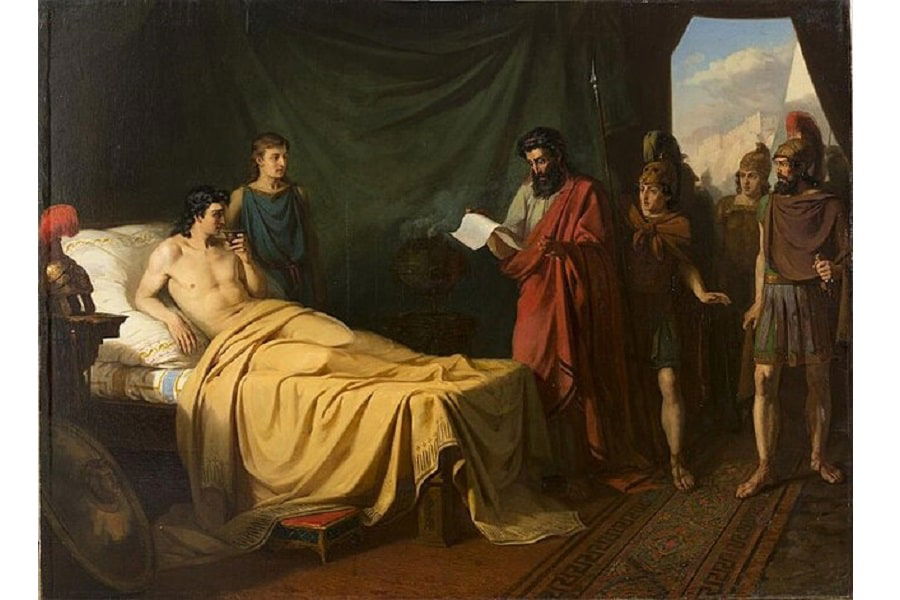 alexander-the-great-illness