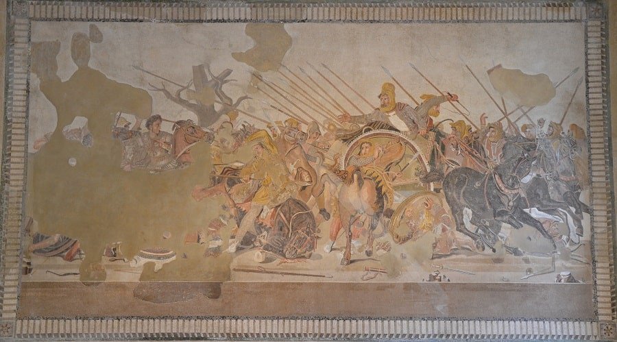 Alexander-Mosaic-depicting-the-Battle-of-Issus