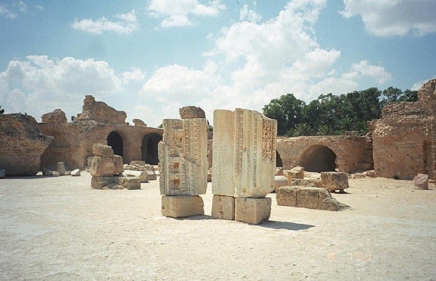Antonine baths ruins