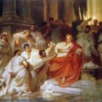 how did julius caesar die