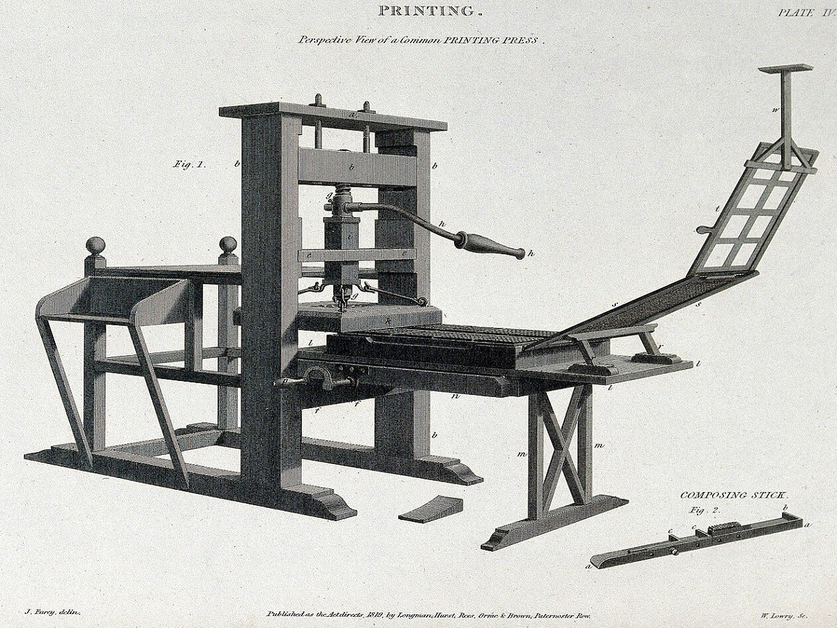 The Invention and History of the Printing Press