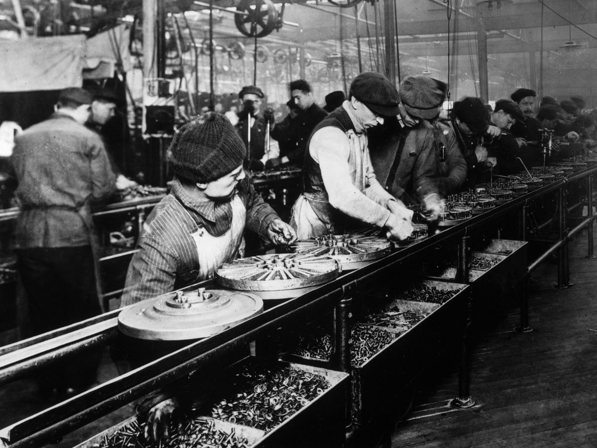 who invented the assembly line