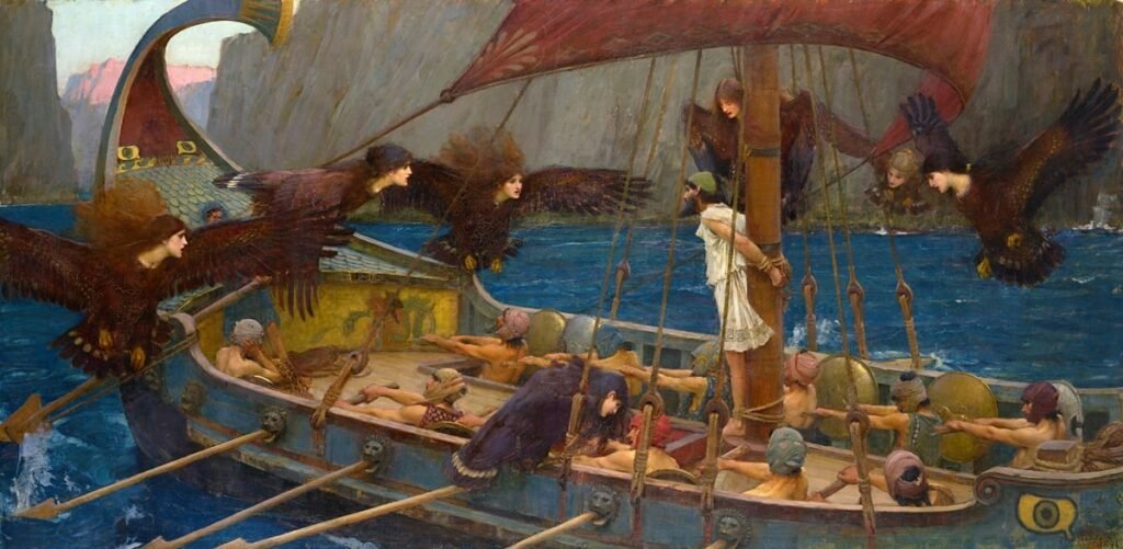 Odysseys and Sirens by John William Waterhouse