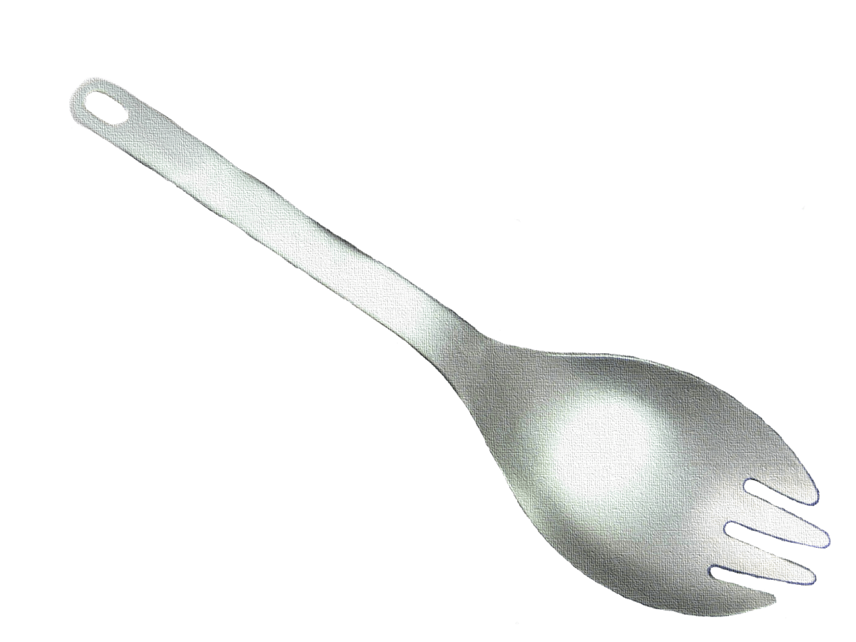 who invented the spork
