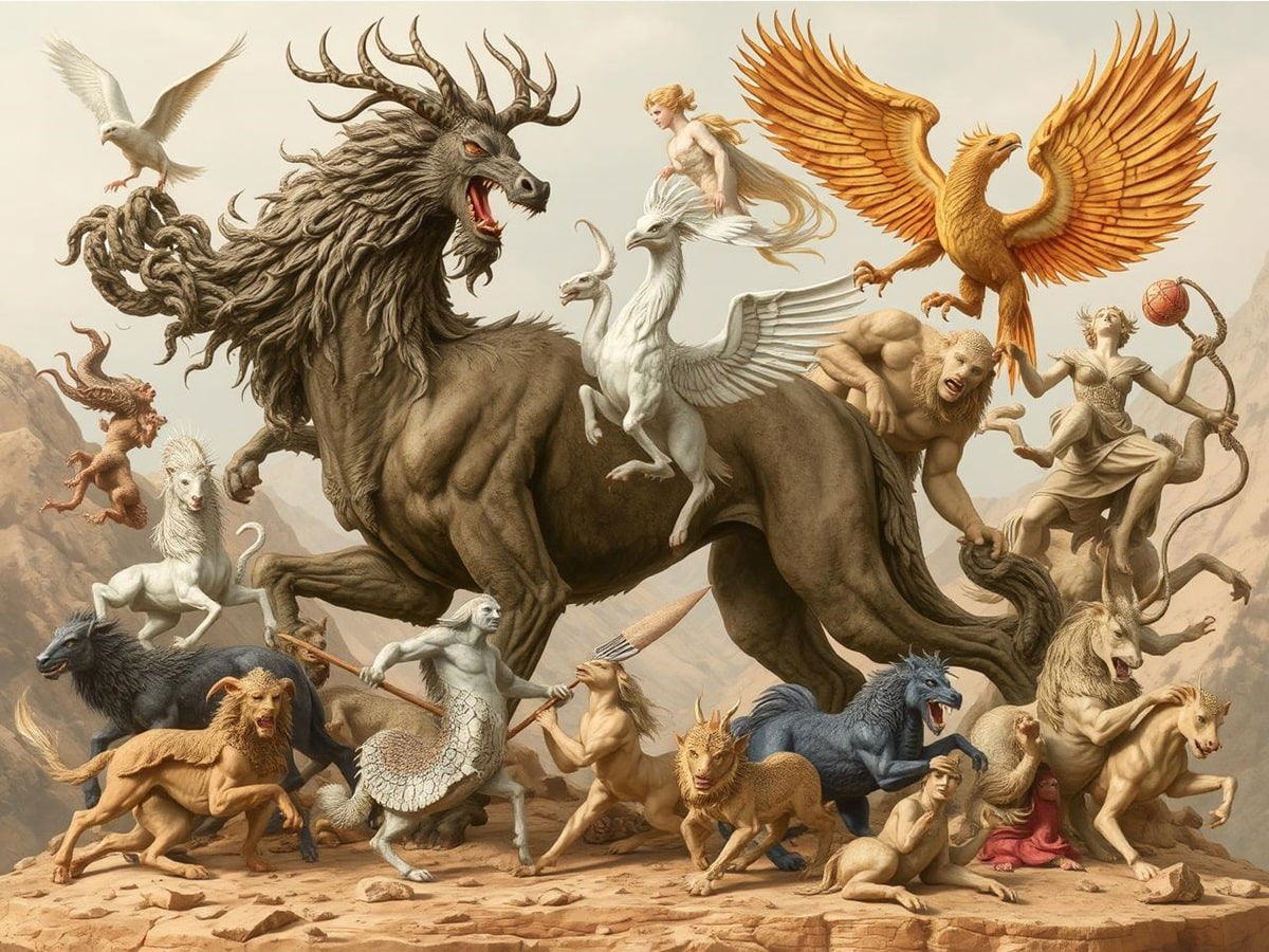 Greek Mythology Creatures: Beasts, Hybrids, Monsters, and More ...